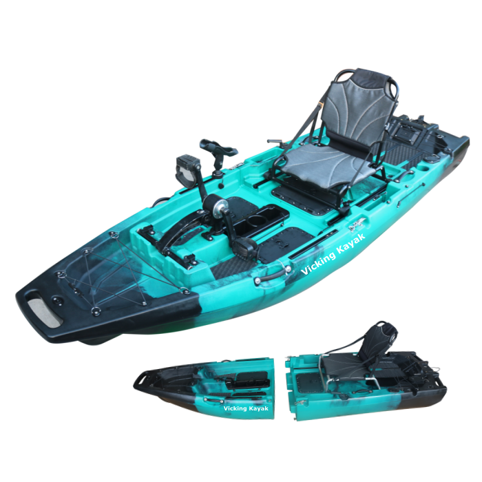 Fishing Kayak Pedal Drive - NOVO Caiaque Modular 2025 de 9,5