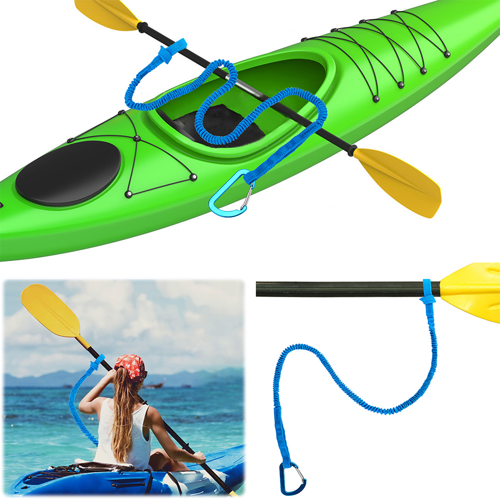 Fishing Kayak Paddle - Corda de segurança para remo de