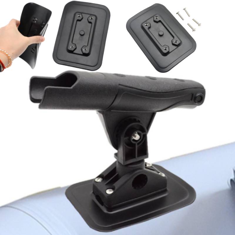 Fishing Kayak Fish Finder Mount - 1 Conjunto de Suporte para Vara