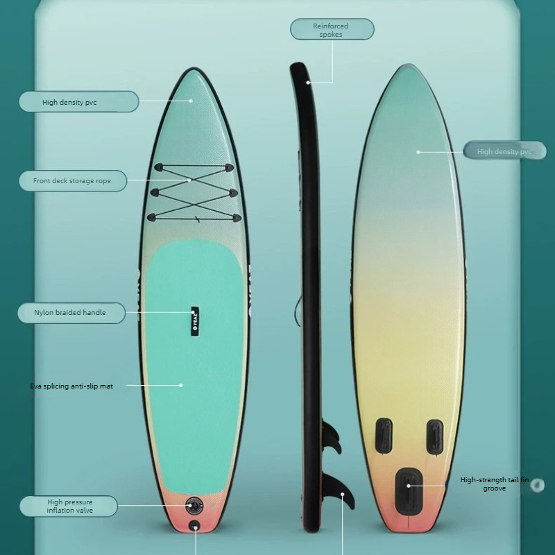 Fishing Kayak Inflatable - Prancha de Stand Up Paddle (SUP)