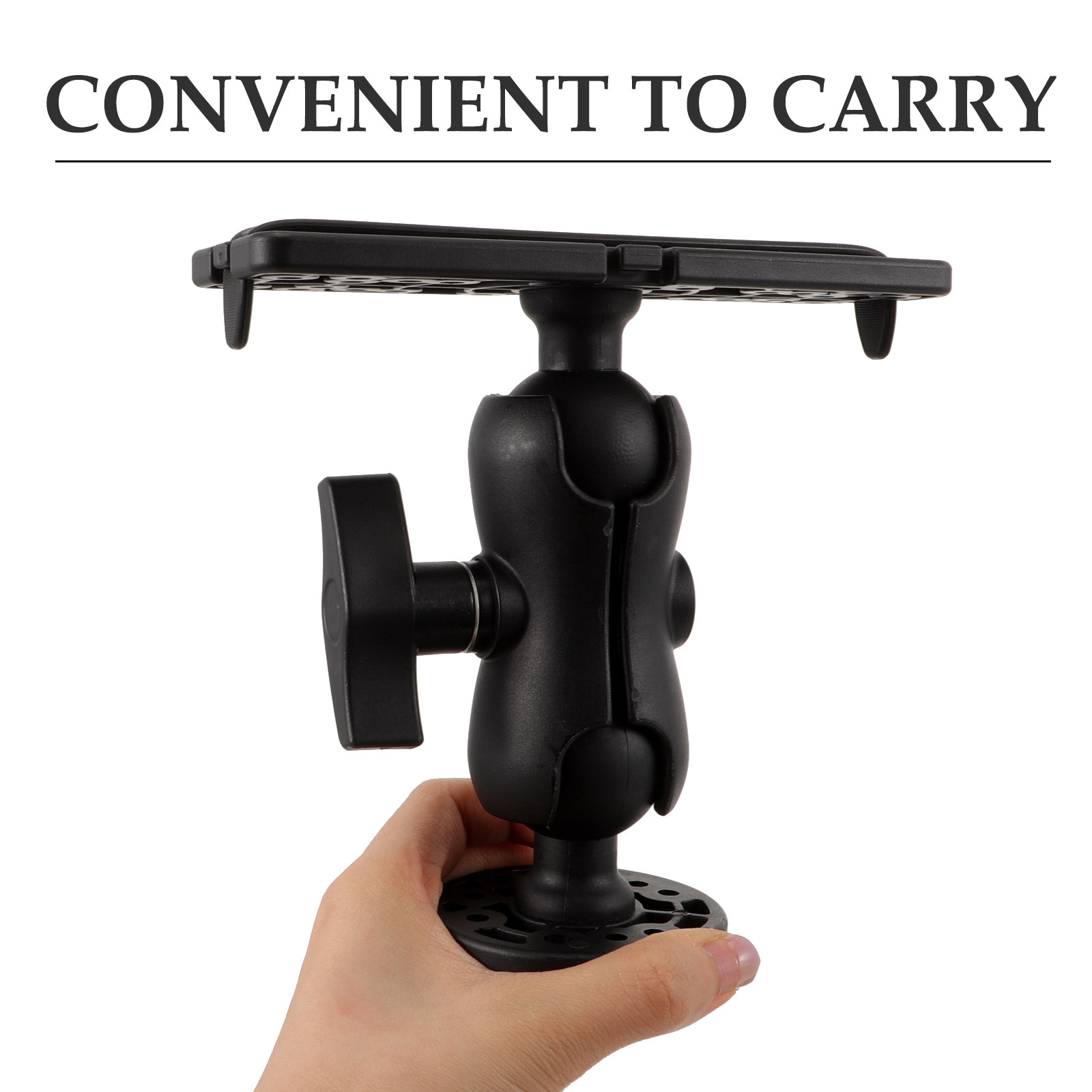 Fishing Kayak Fish Finder Mount - Suporte Robusto para Localizador de Peixes