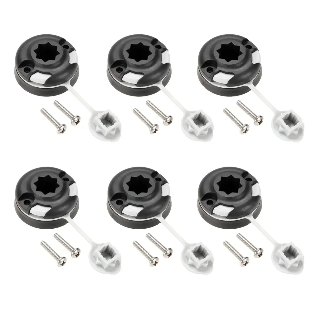 Fishing Kayak Rod Holder - 8/6/4/1pc canoa caiaque estrela base de