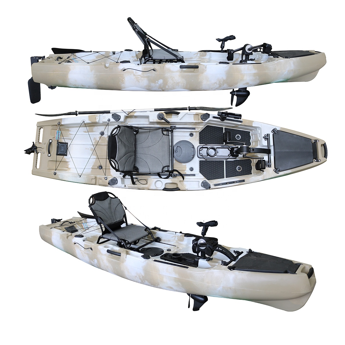 Fishing Kayak Pedal Drive - Caiaque de pesca Vicking 10.5 pés