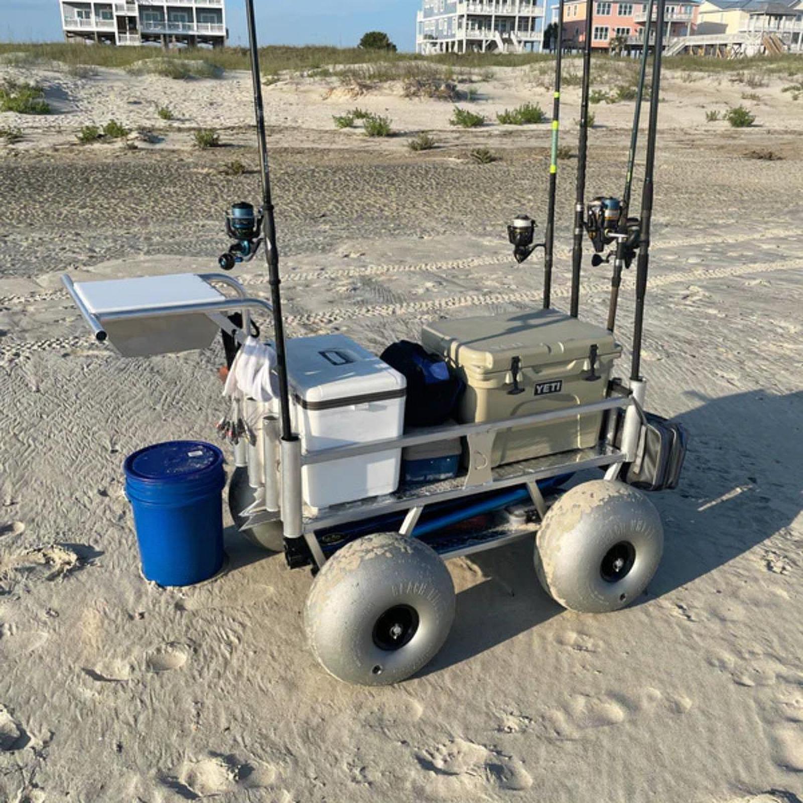 Fishing Kayak Cart - Rodas de Balão de 16 Polegadas