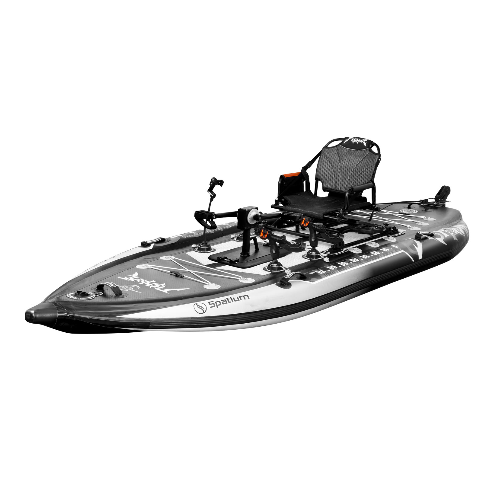 Fishing Kayak Pedal Drive - Caiaque Inflável Spatium com Pedal para