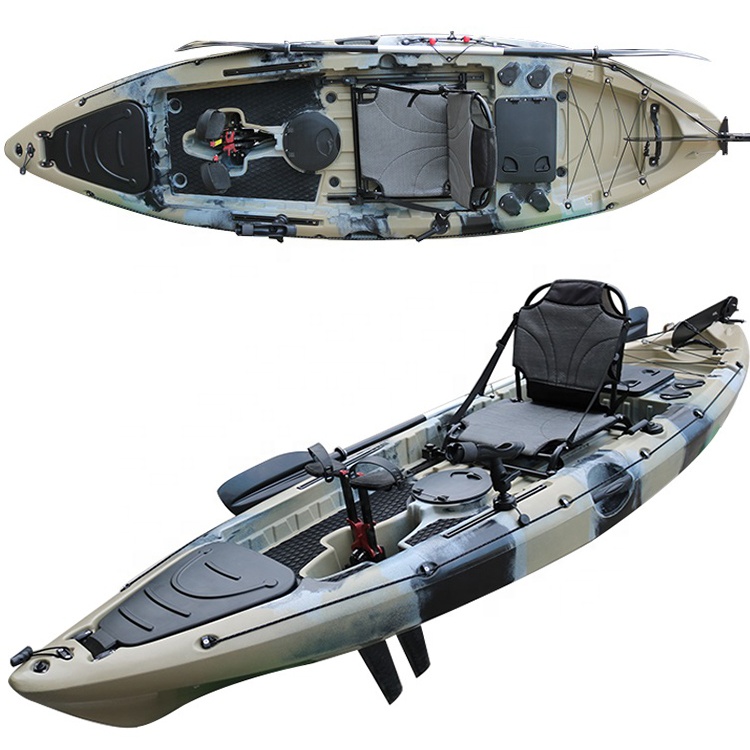 Fishing Kayak Pedal Drive - Caiaque de Plástico com Pedal de