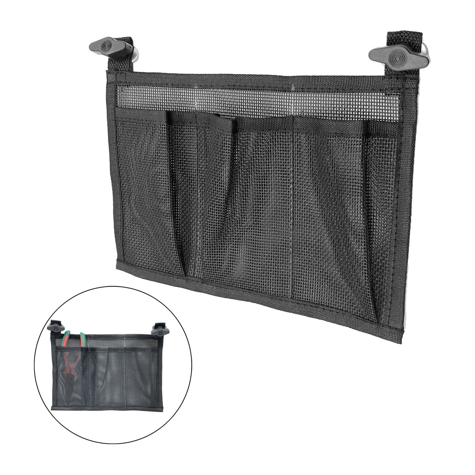 Fishing Kayak Storage Bag - 24x17cm sólido caiaque canoa malha bolsa