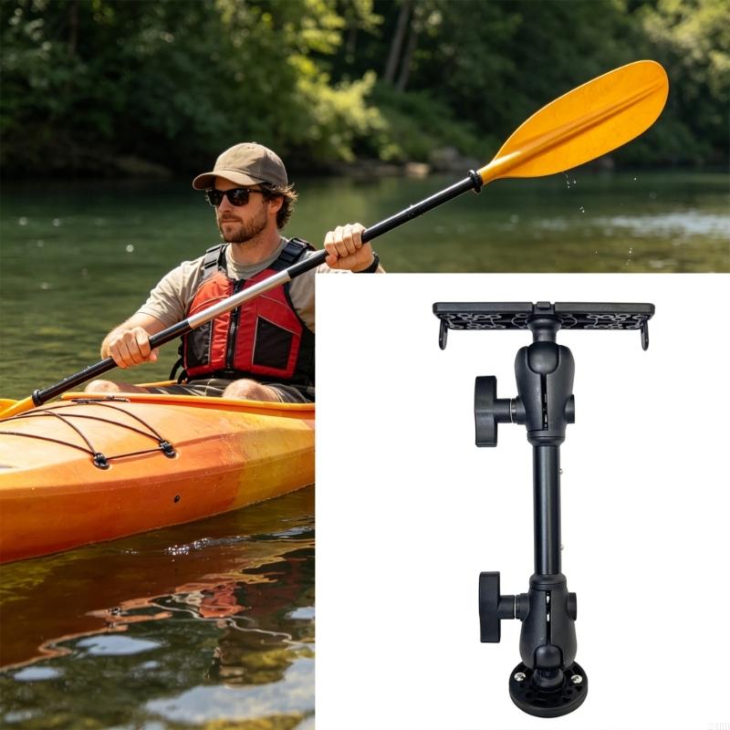 Base montagem ajustável para l - Fishing Kayak Fish Finder Mount avaliação e preço
