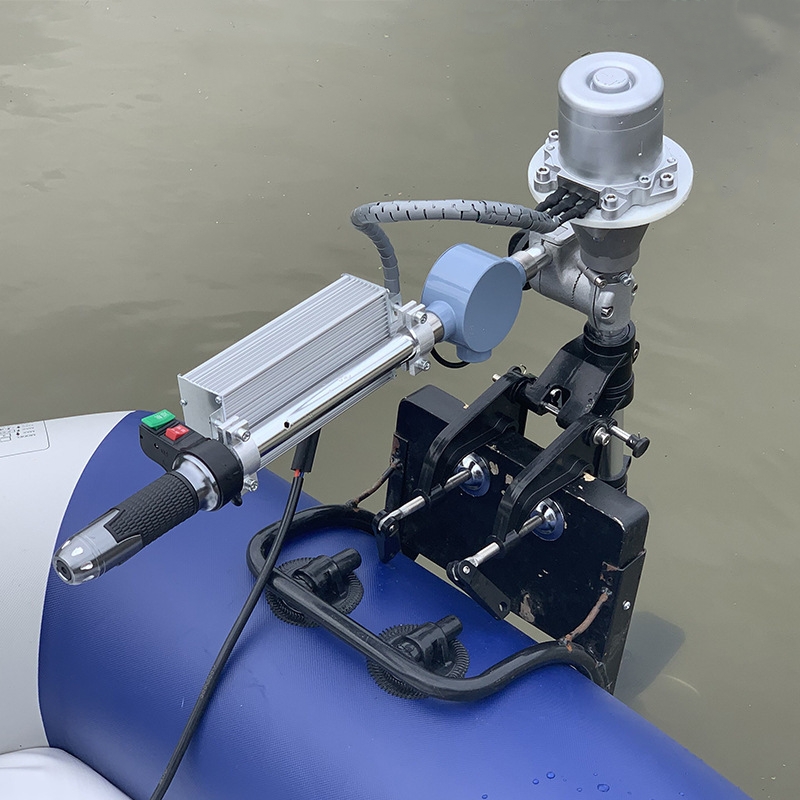 Motor de popa sem escova 12/24 - Fishing Kayak Trolling Motor avaliação e preço