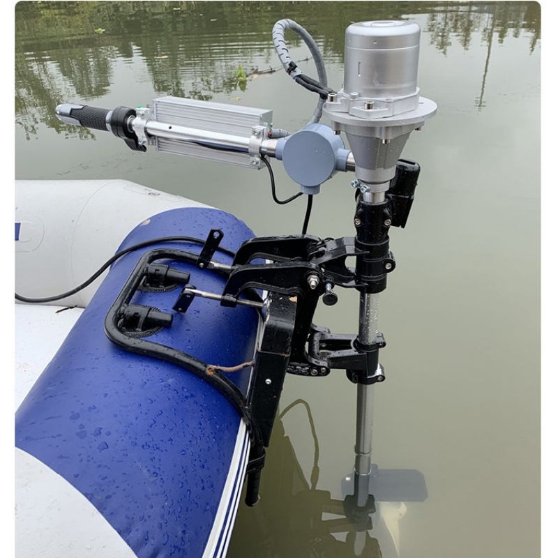 Motor de popa sem escova 12/24 - Fishing Kayak Trolling Motor avaliação e preço