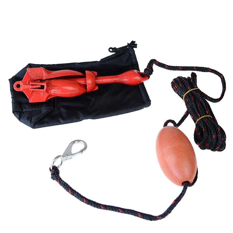 Âncora Dobrável de Aço Carbono - Fishing Kayak Anchor avaliação e preço