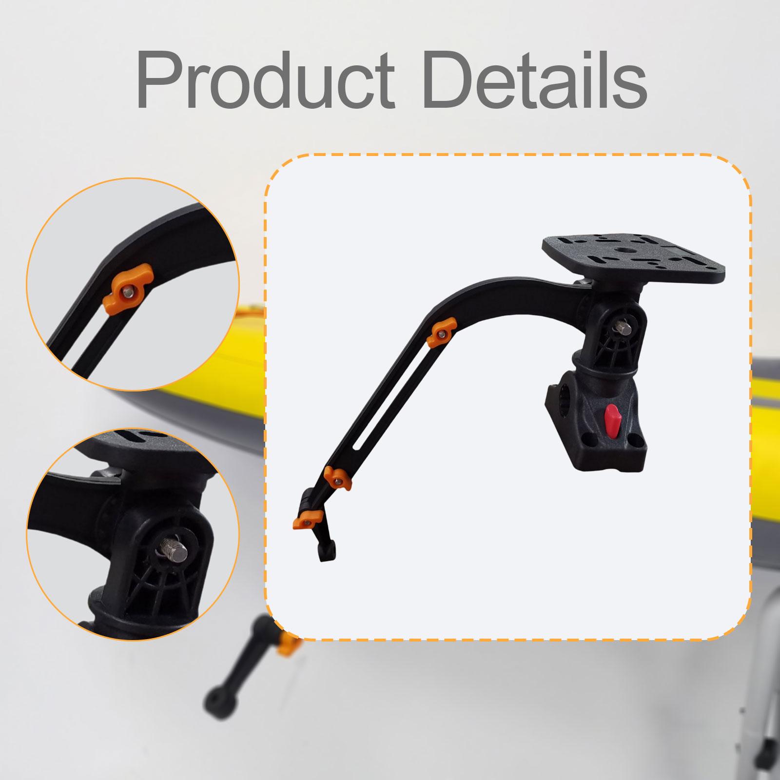 Suporte Portátil para Localiza - Fishing Kayak Fish Finder Mount avaliação e preço