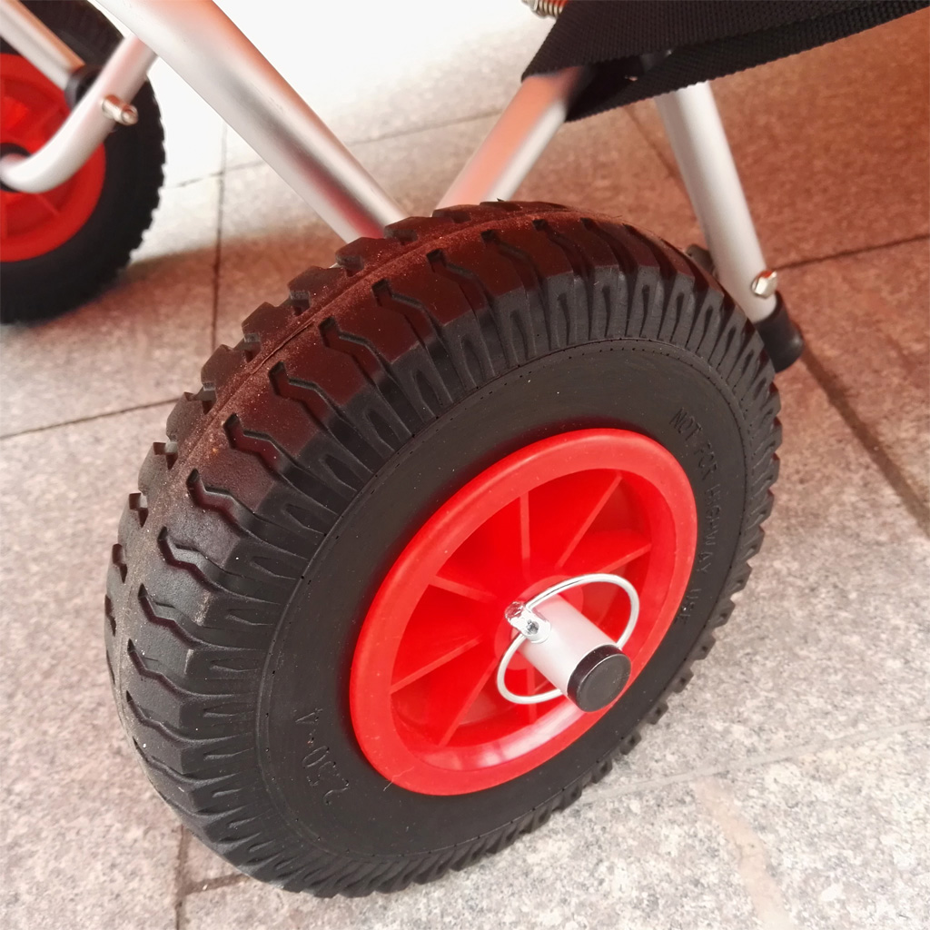 Roda de pneu à prova de punção - Fishing Kayak Cart avaliação e preço