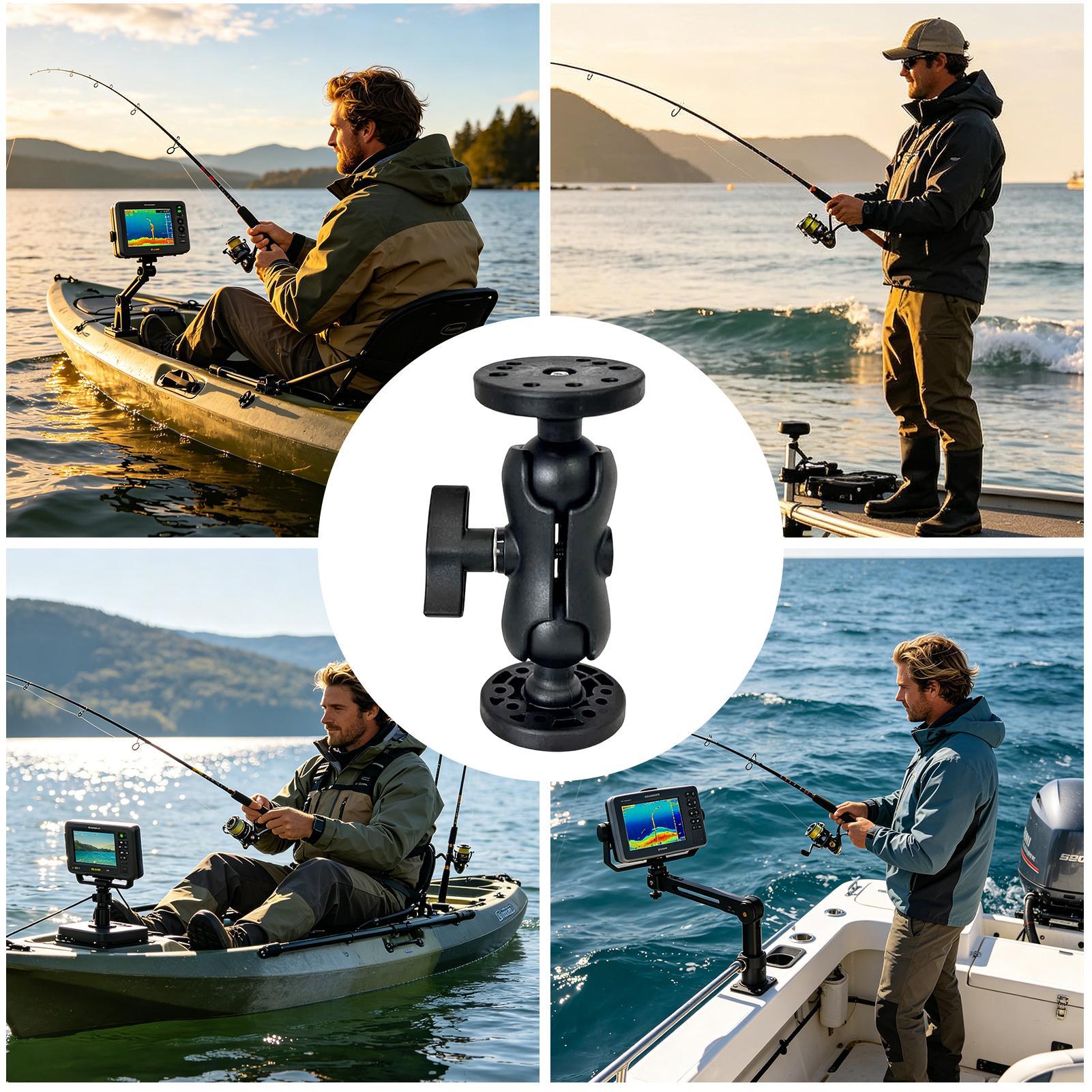 Suporte para Sonda de Pesca pa - Fishing Kayak Fish Finder Mount avaliação e preço