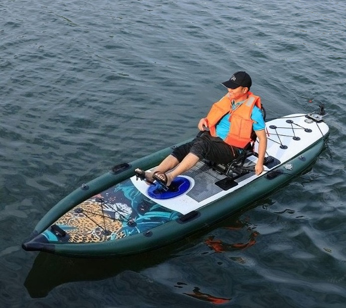Caiaque Profissional Inflável  - Fishing Kayak Pedal Drive avaliação e preço