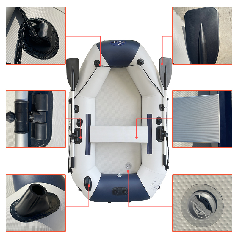 Barco Inflável e Caiaque de 1, - Fishing Kayak Inflatable avaliação e preço
