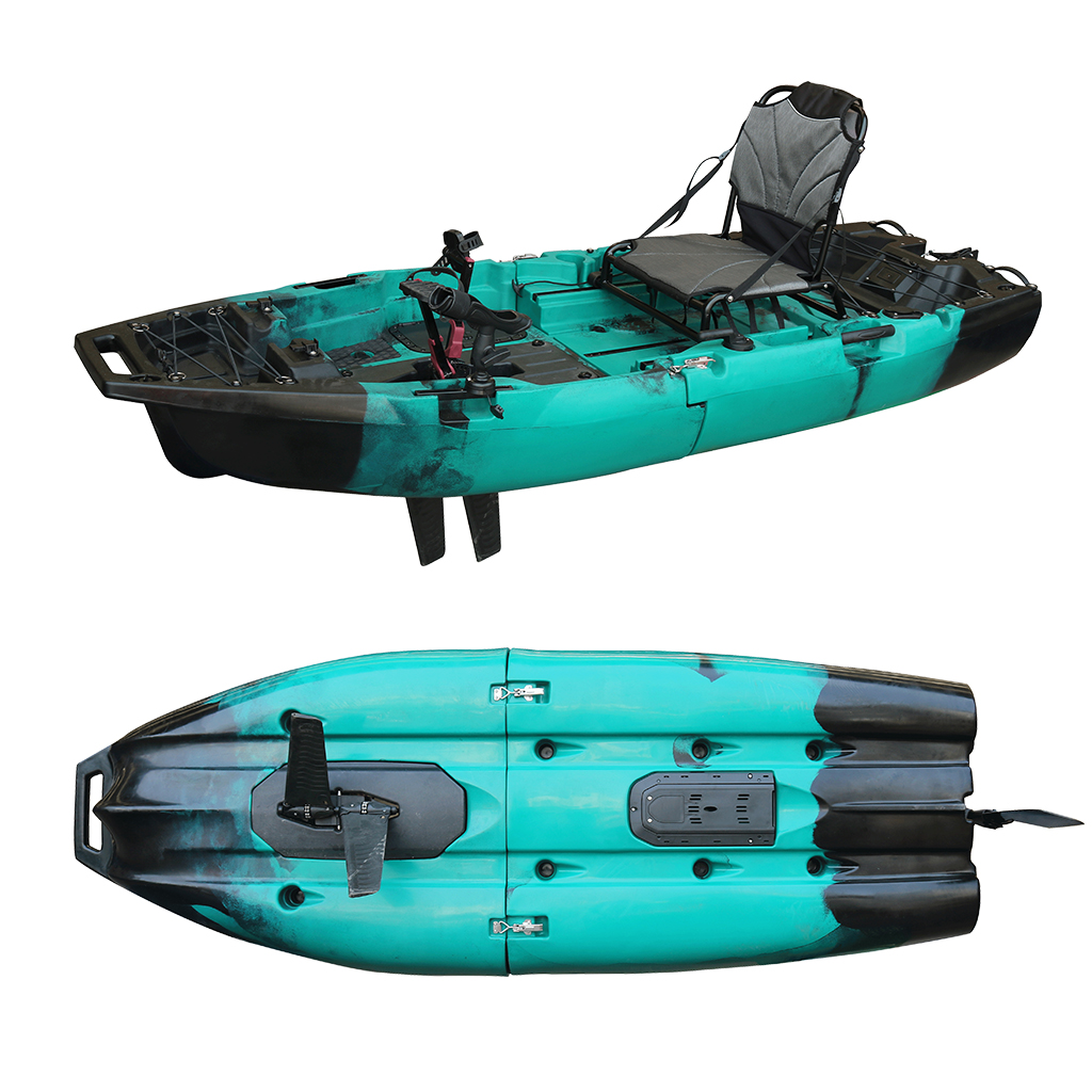 Caiaque Modular HDPE de 8 pés  - Fishing Kayak Sit On Top avaliação e preço