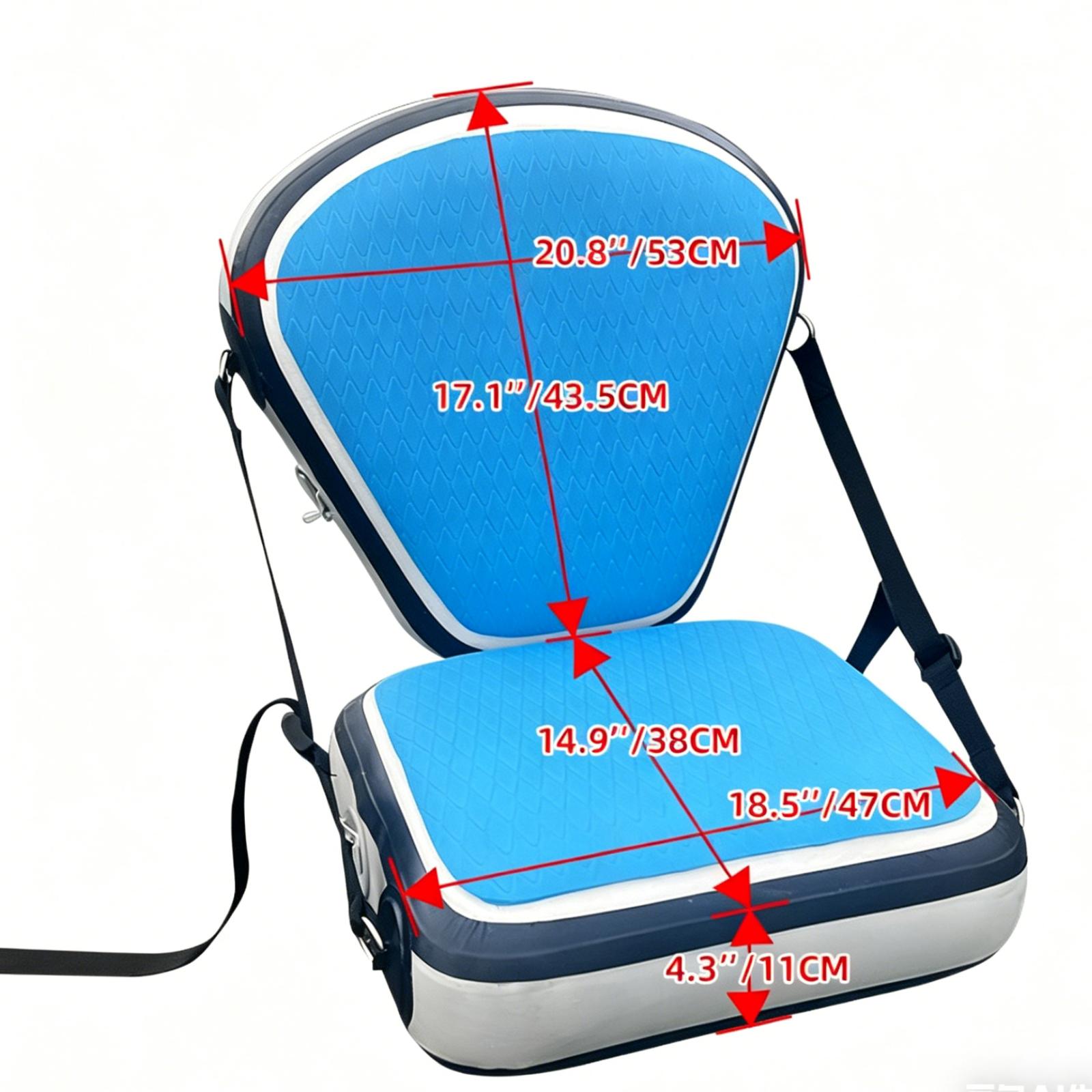 Assento Ajustável de PVC para  - Fishing Kayak Seat avaliação e preço
