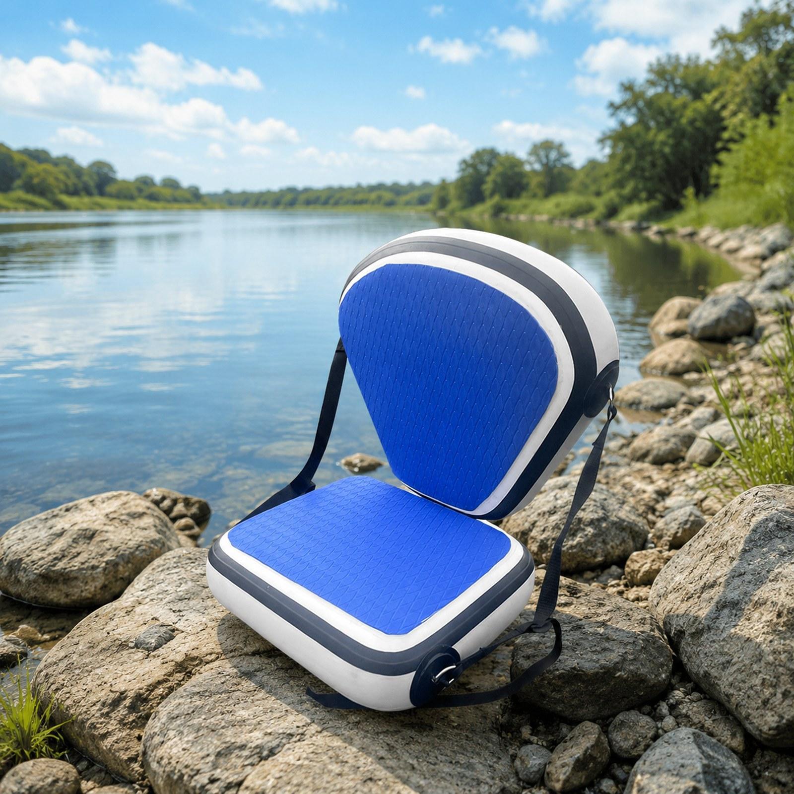 Assento Ajustável de PVC para  - Fishing Kayak Seat avaliação e preço