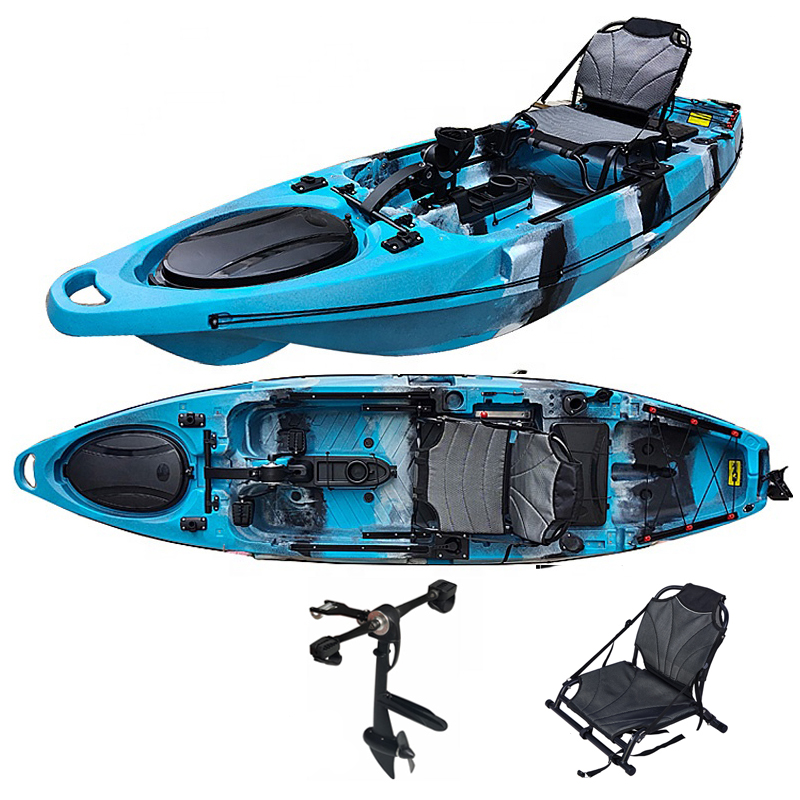 Caiaque de Pesca Motorizado de - Fishing Kayak Trolling Motor avaliação e preço