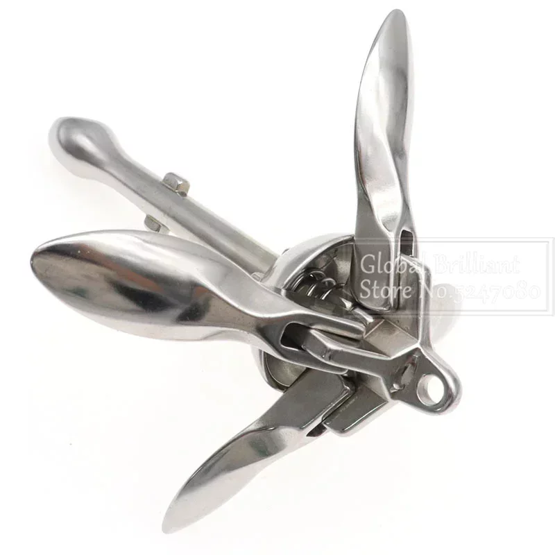 Aço inoxidável ferro metal ânc - Fishing Kayak Anchor avaliação e preço