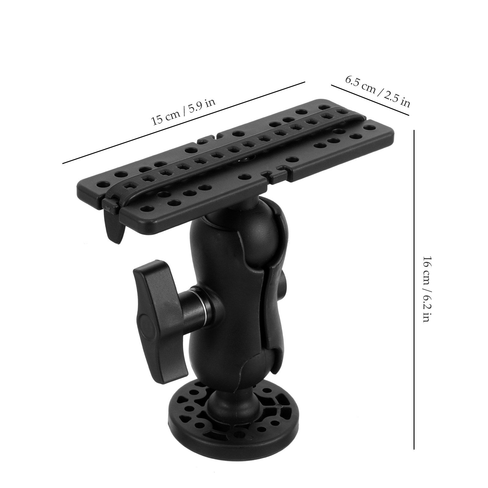 Suporte Robusto para Localizad - Fishing Kayak Fish Finder Mount avaliação e preço