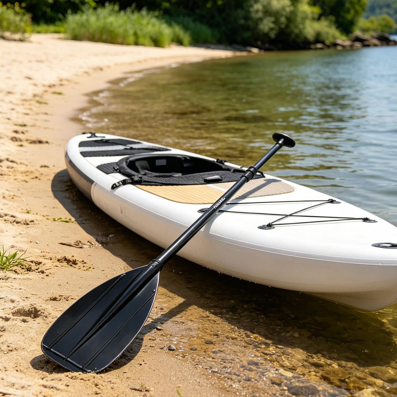 Remo de fibra de carbono de 2  - Fishing Kayak Paddle avaliação e preço