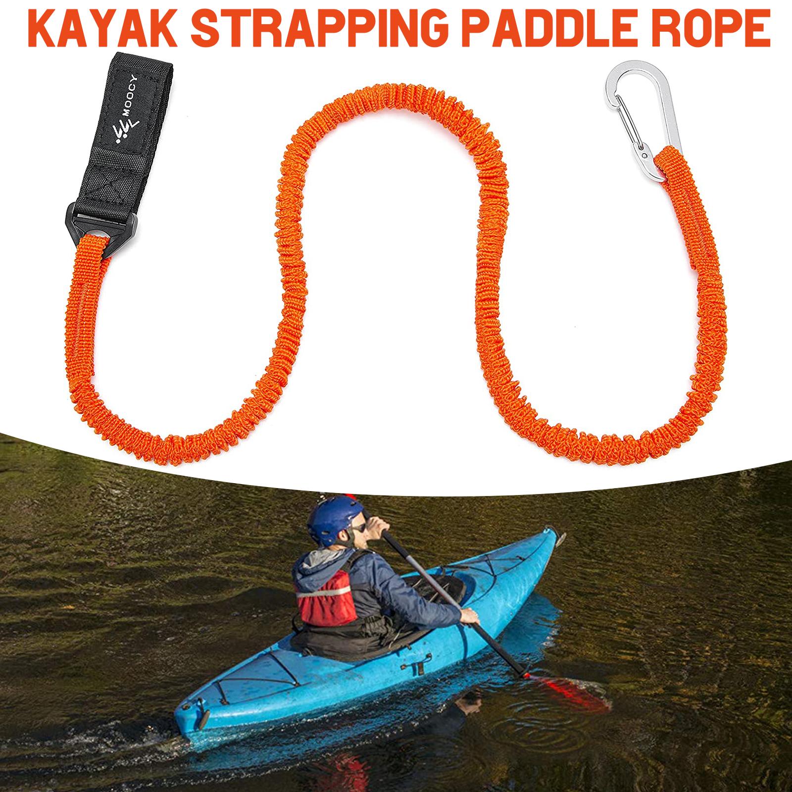 Trela elástica ajustável para  - Fishing Kayak Paddle Leash avaliação e preço