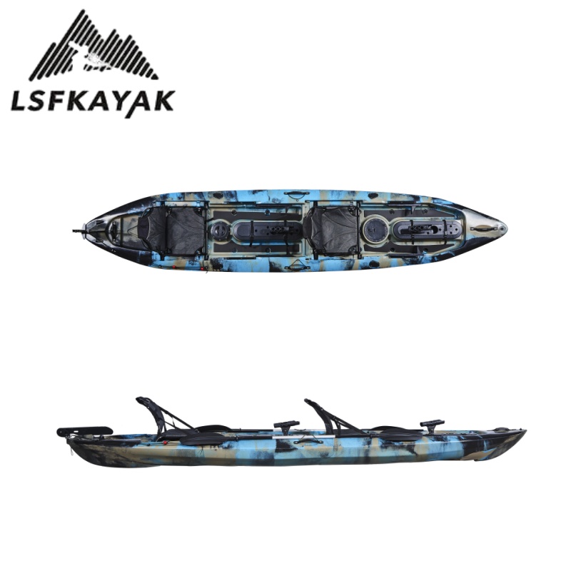 Caiaque de Pesca para 2 Pessoa - Fishing Kayak Paddle avaliação e preço