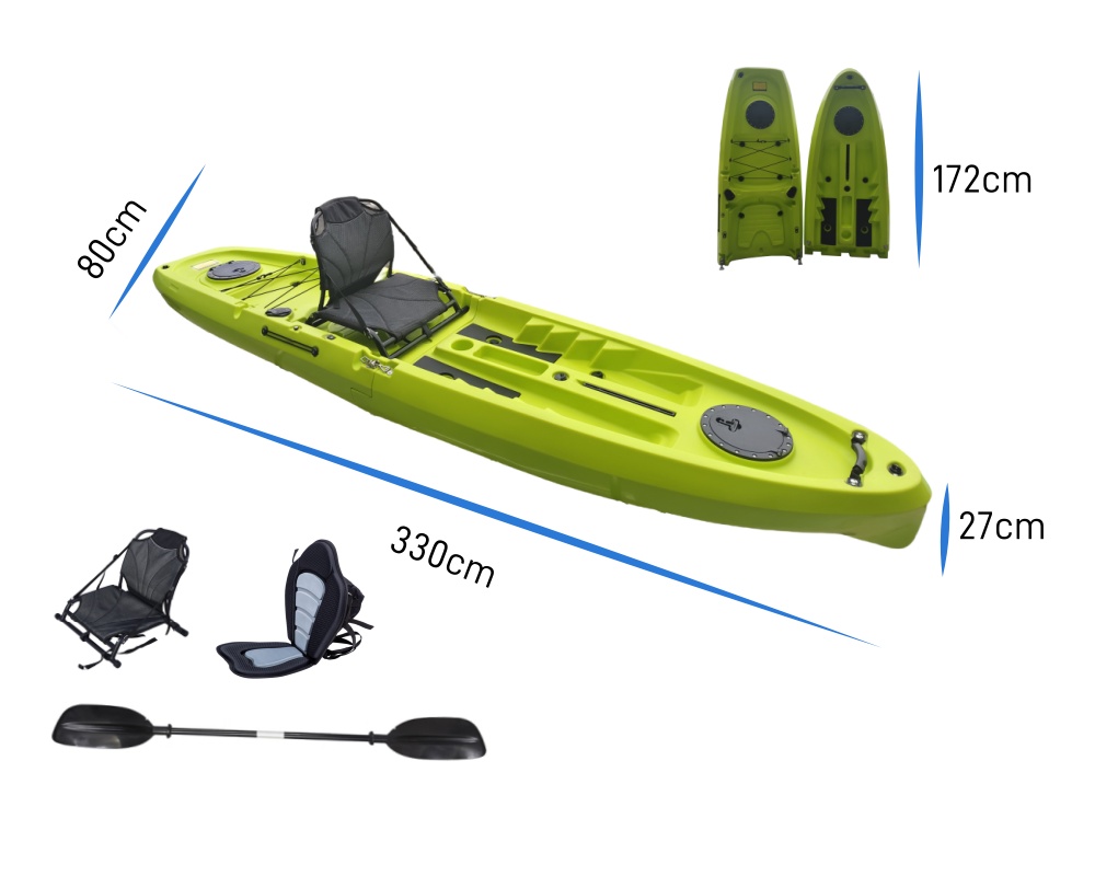Caiaque Modular 2025 NOVO de 1 - Fishing Kayak Sit On Top avaliação e preço