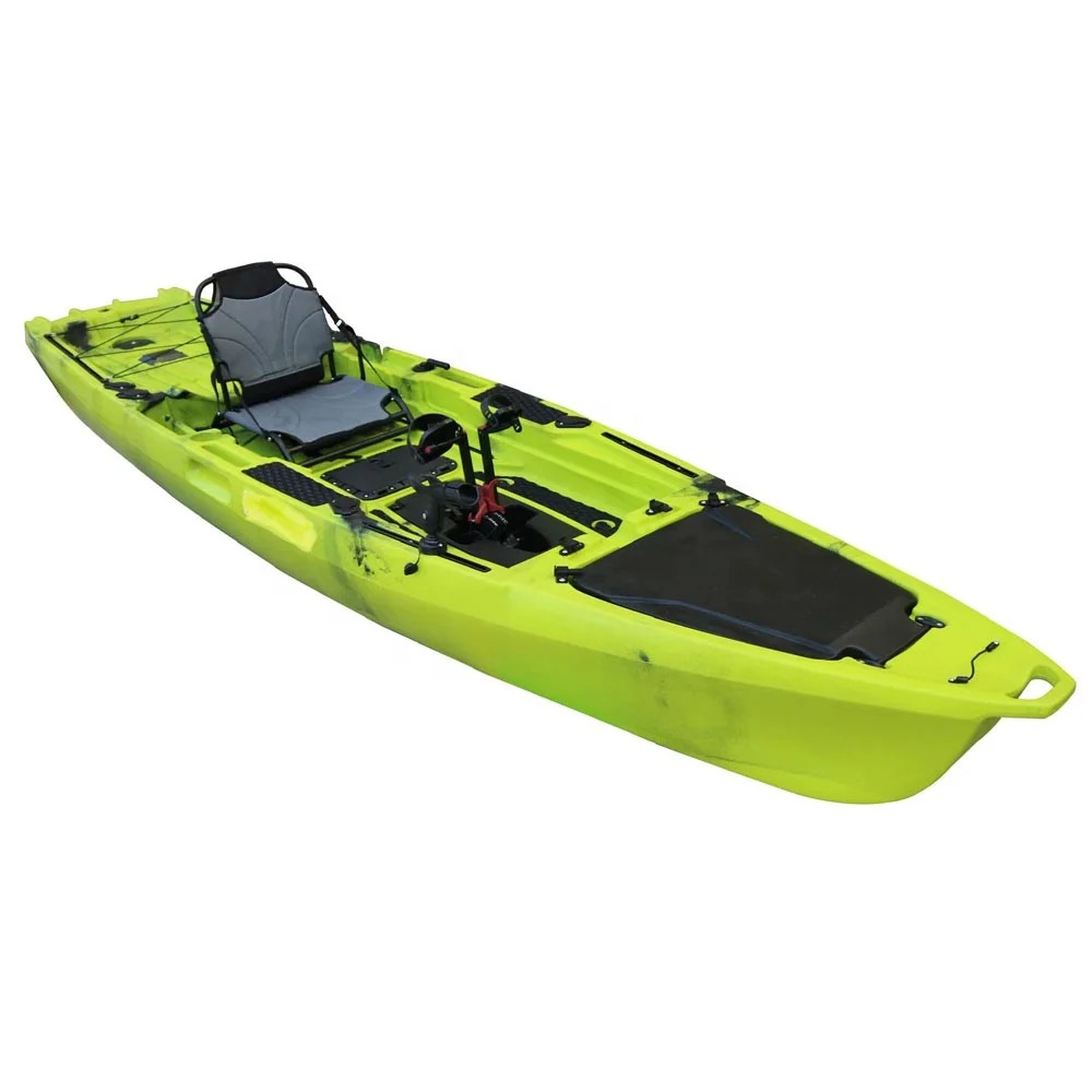 Caiaque a pedal de 13 pés com  - Fishing Kayak Trolling Motor avaliação e preço