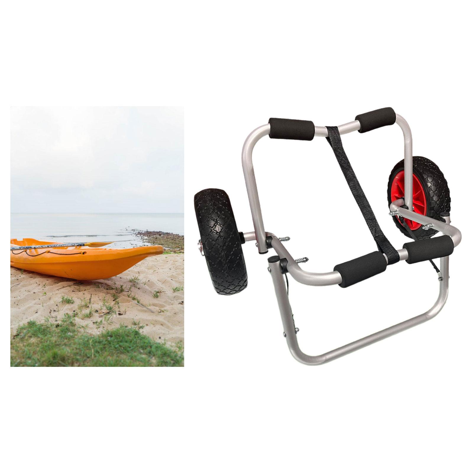 Carrinho de transporte dobráve - Fishing Kayak Cart avaliação e preço