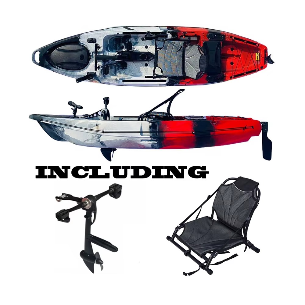 Caiaque de Pesca de Plástico O - Fishing Kayak Pedal Drive avaliação e preço