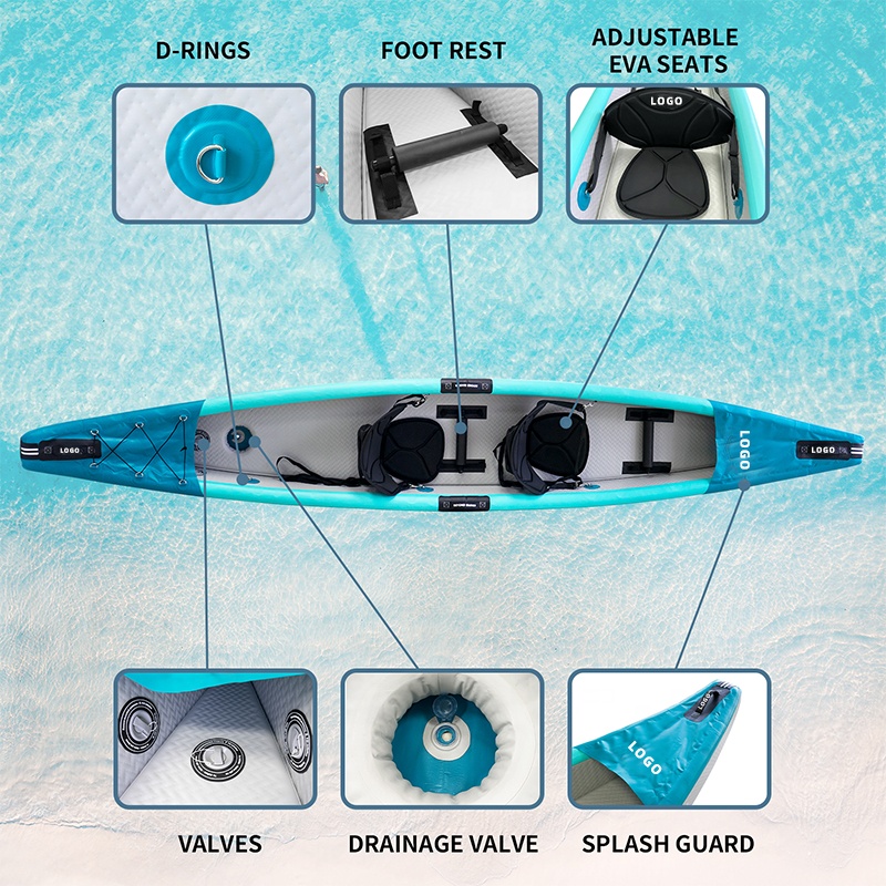 Caiaque Inflável Drop Stitch p - Fishing Kayak Sit In avaliação e preço