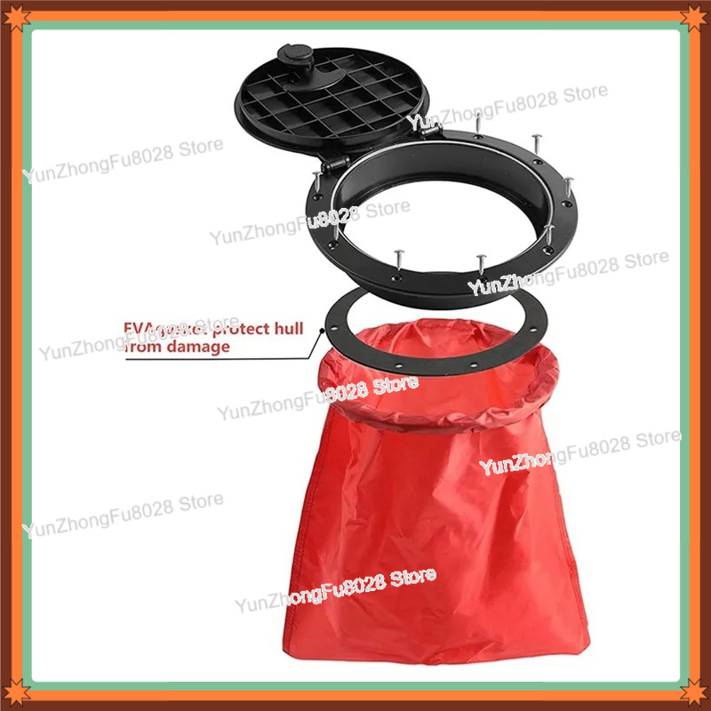 Kit de Placa de Convés de 6 Po - Fishing Kayak Storage Bag avaliação e preço