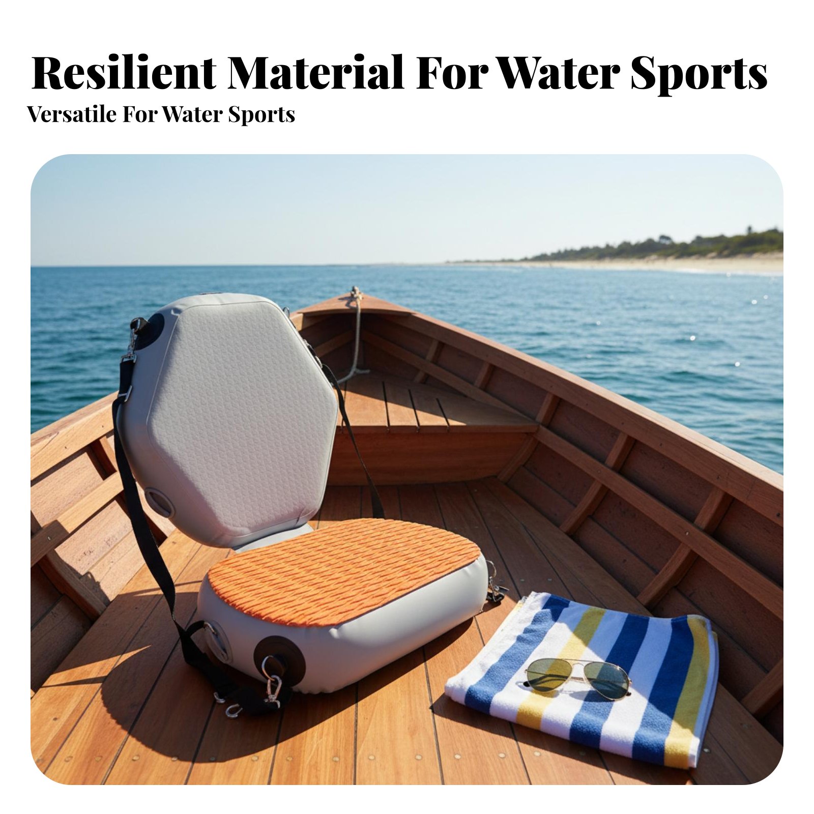 Assento inflável para caiaque, - Fishing Kayak Seat avaliação e preço
