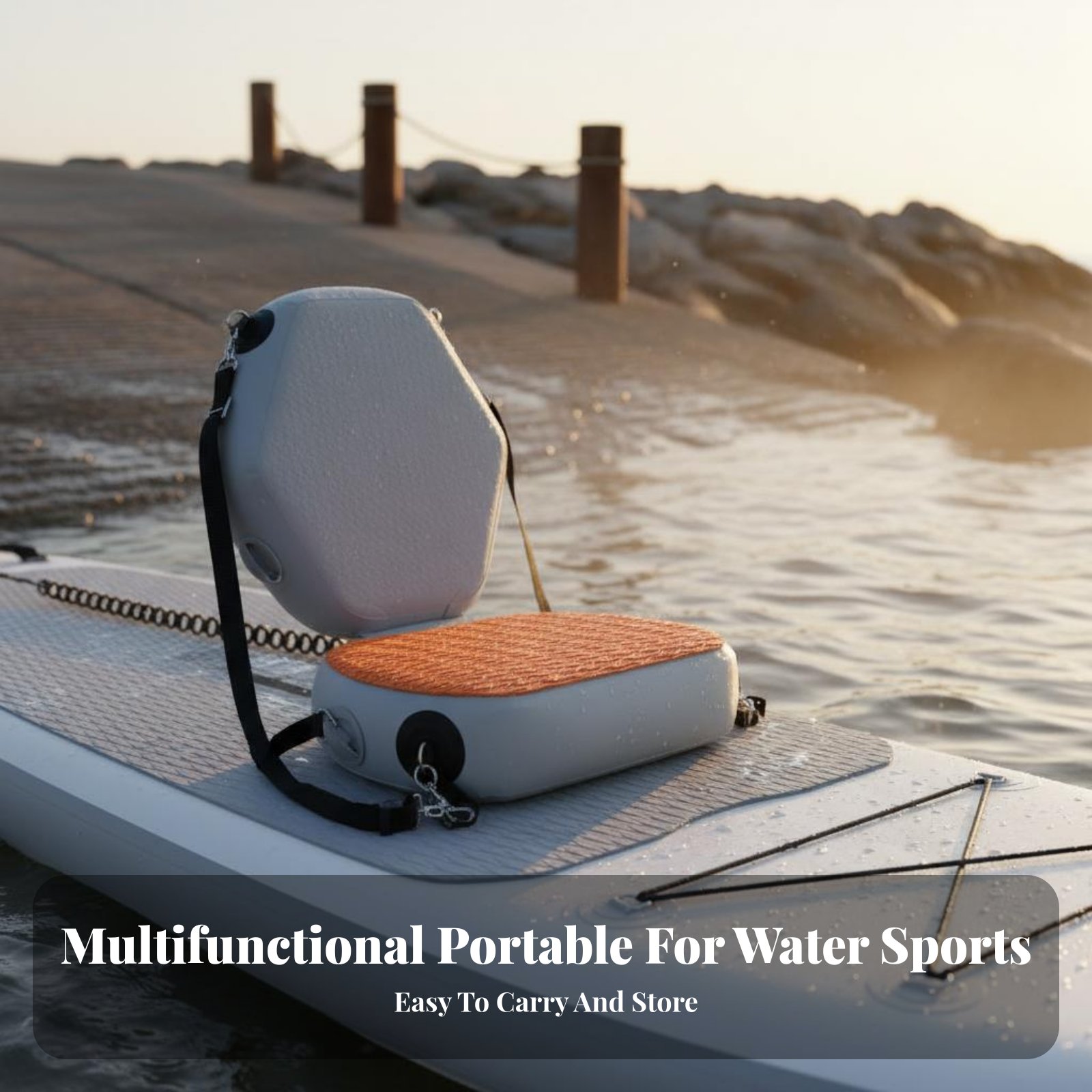 Assento inflável para caiaque, - Fishing Kayak Seat avaliação e preço