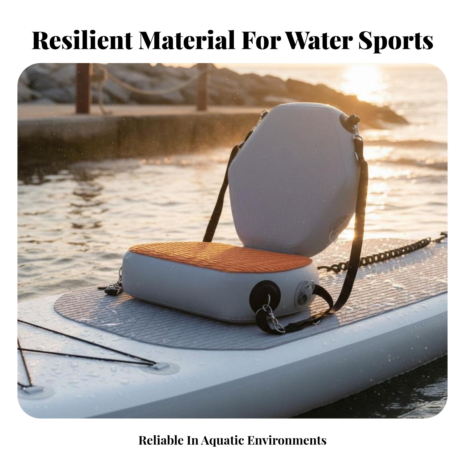 Assento inflável para caiaque, - Fishing Kayak Seat avaliação e preço