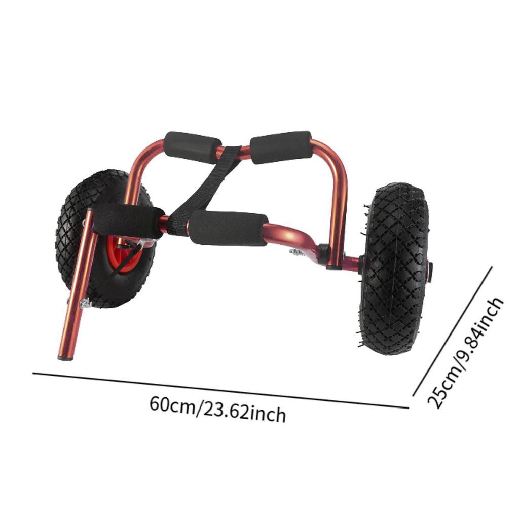 Carrinho de Caiaque Ajustável  - Fishing Kayak Cart avaliação e preço