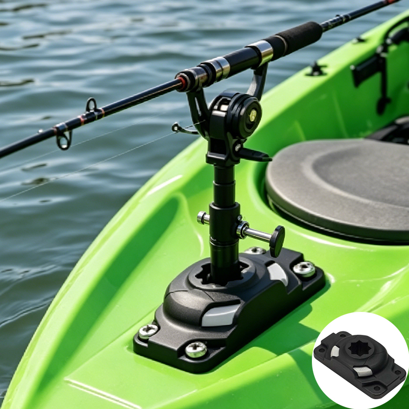 Base de Navegação para Canoa c - Fishing Kayak Rod Holder avaliação e preço