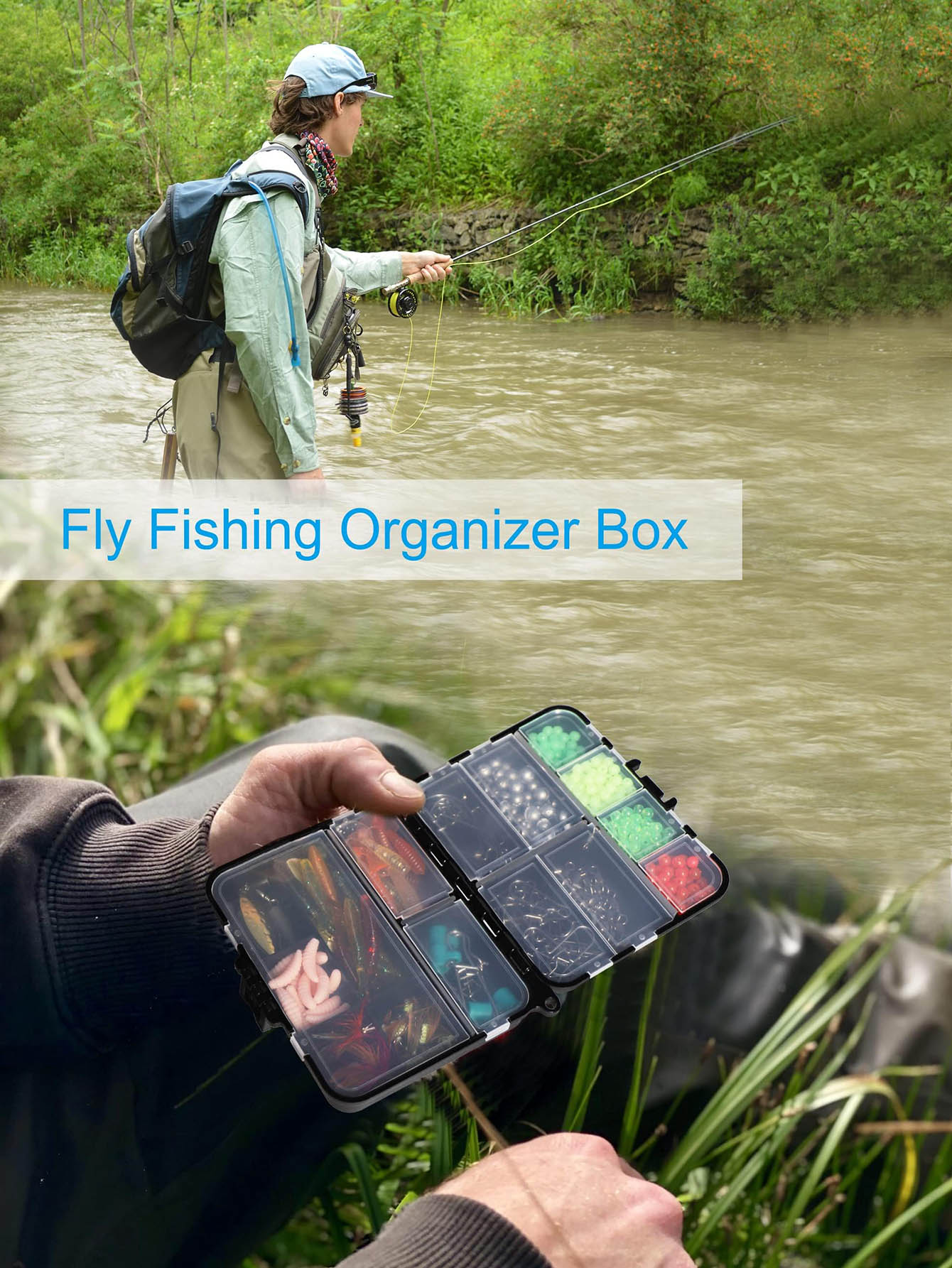 Pequena caixa de equipamento o - Fishing Kayak Crate avaliação e preço