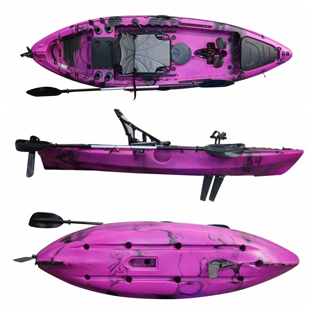 Caiaque de Plástico com Pedal  - Fishing Kayak Pedal Drive avaliação e preço