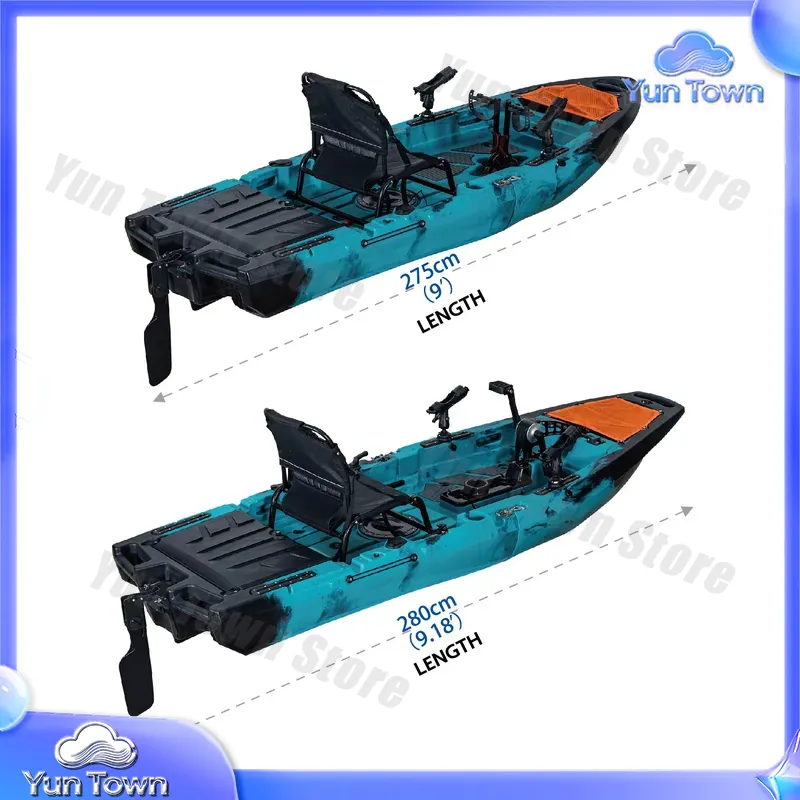 Caiaque Modular de 9,5 pés com - Fishing Kayak Sit In avaliação e preço