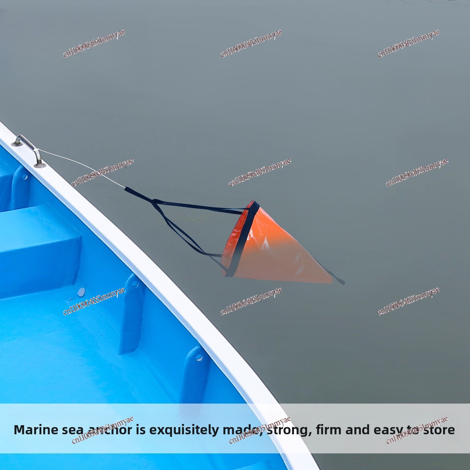 Âncora de tração em PVC, corda - Fishing Kayak Anchor avaliação e preço