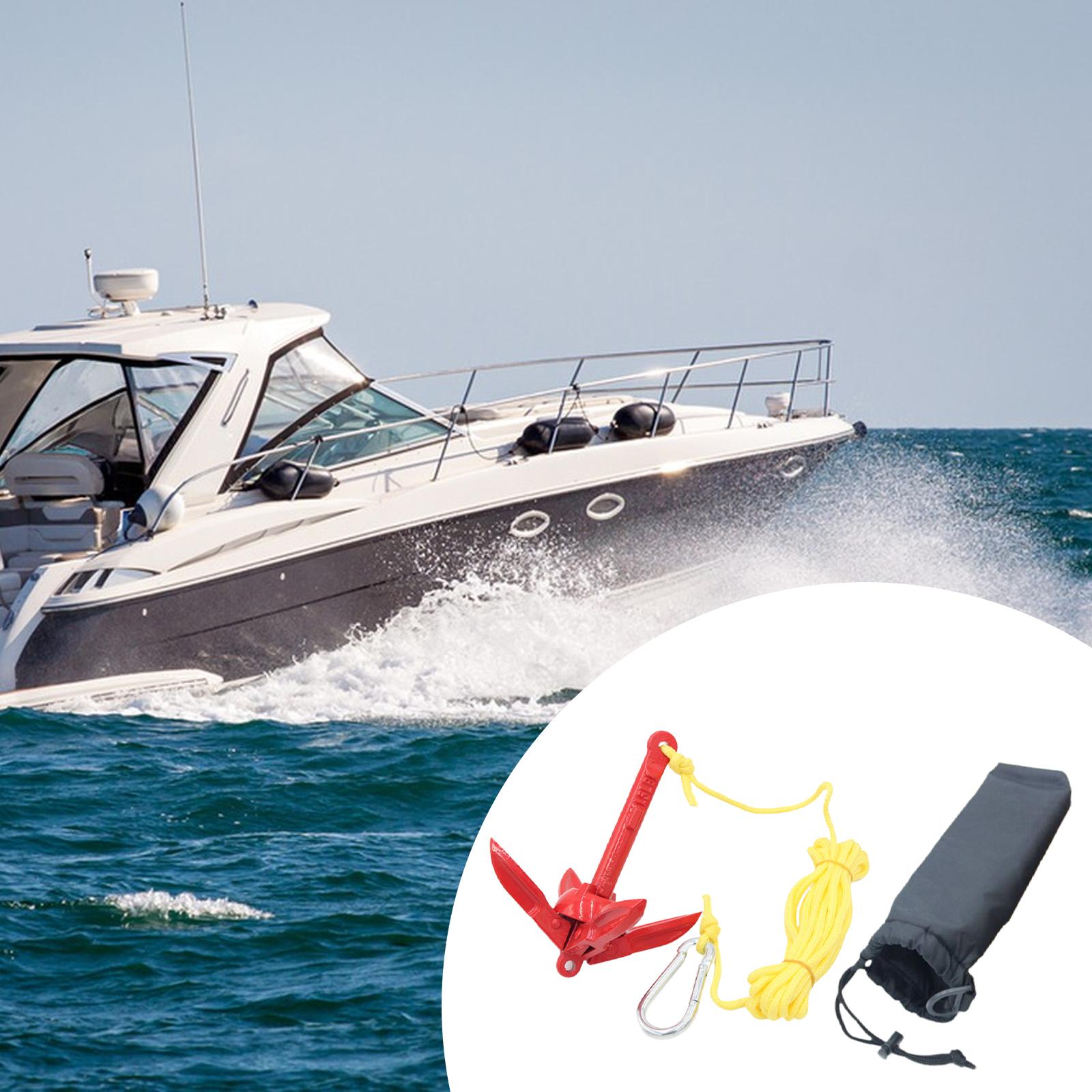 Kit de Âncora de Barco Dobráve - Fishing Kayak Anchor avaliação e preço